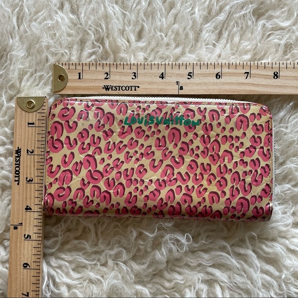 Louis Vuitton Stephen Sprouse Blanc Corail Vernis Leopard Zippy Limited Edition - Picture 15 of 15